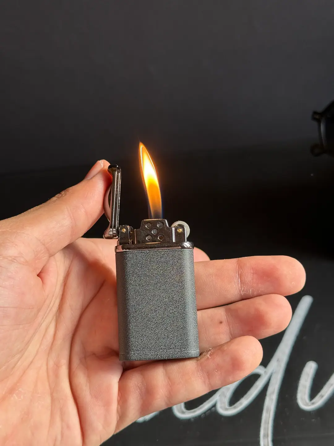 Classic Gear Metal Lighter